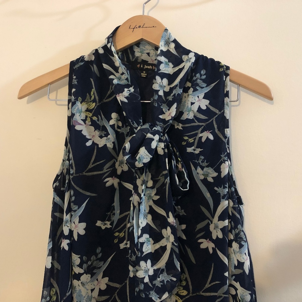 I Joah ALine Floral Dress Medium
